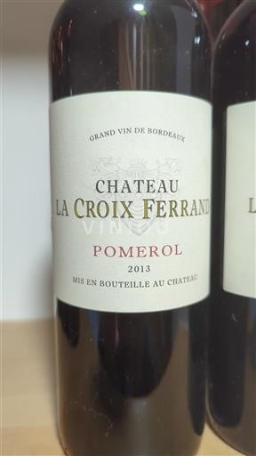 Bordeaux Pomerol Château La Croix Ferrand 2013