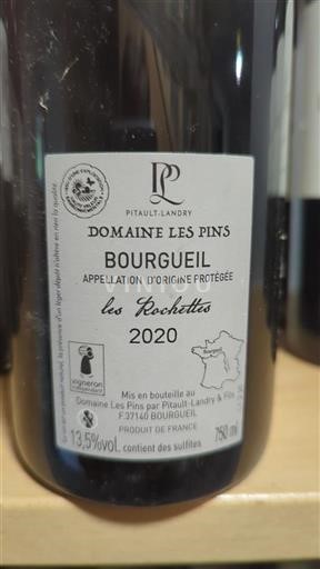 Valle del Loira Bourgueil Domaine Les Pins les Rochettes 2020