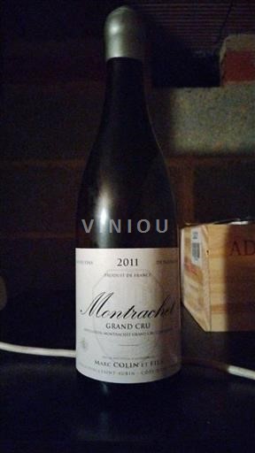 Burgund Montrachet Grand Cru Domaine Marc Colin Montrachet 2011