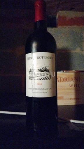 Burdeos Saint-Émilion Gran Cru Le Tertre Roteboeuf 2010