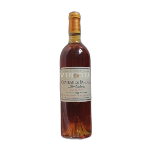 Bordeaux Sauternes Château Fargues 1998