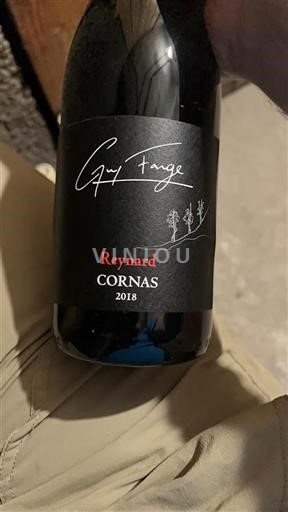 Rhône-dalen Cornas Guy Farge Reynard 2018