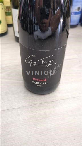 Rhônetal Cornas Guy Farge Reynard 2018