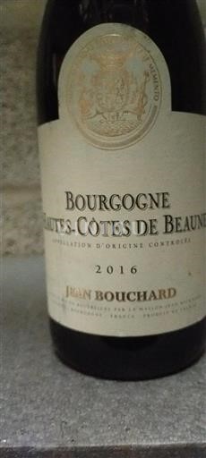 Borgoña Hautes Côtes de Beaune Jean Bouchard 2016