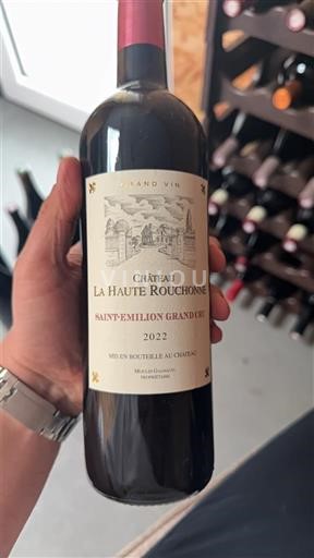 Bordeaux Saint-Émilion Grand Cru Château La Haute Rouchonne 2022