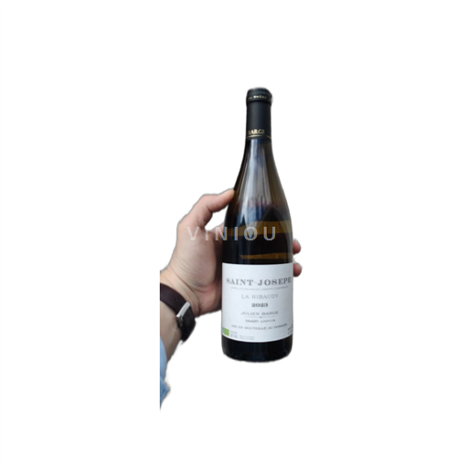 Vin Blanc sec La Ribaudy Julien Barge 2023 France Vallée du Rhône Saint-Joseph AOC