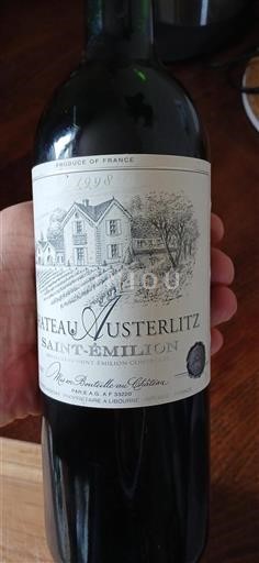 Burdeos Saint-Émilion Château Austerlitz 1998