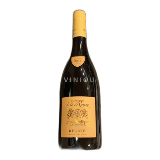 Vin Rouge sec Authentique fût de chêne Domaine La Ronze 2019 France Beaujolais Régnié AOC