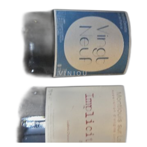 Vin Blanc sec 29 Domaine L'echalier 2020 France Vallée de la Loire Vin de France