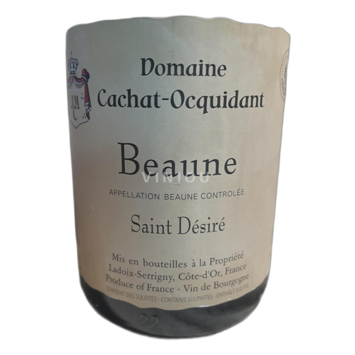 Burgundi Beaune Cachatocquidant Saint Désiré Ei vuosikertaa