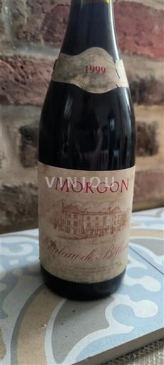Vin Rouge sec Château Bellevue 1999 France Beaujolais Morgon AOC