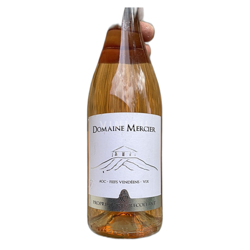 Vin Rosé sec Domaine Mercier 2019 France Vallée de la Loire AOC