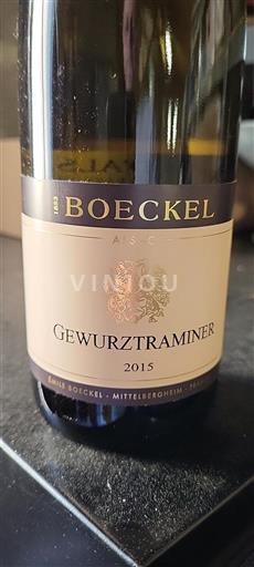 Alsasko Gewürztraminer Boeckel Gewurztraminer 2015