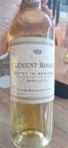 Sudoeste Côtes de Bergerac Clément-bosque Exceptionnelle Sin añada