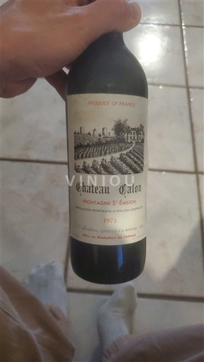 Bordeaux Montagne Saint-Émilion Château Calon 1973