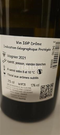Alpen und Rhônetal Drôme Clos Du Père Clément 2021