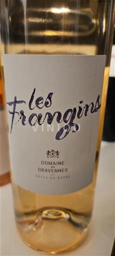 Rona dolina Côtes-du-Rhône Domaine Des Gravennes Les Frangins 2023