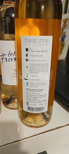 Provence Ikke specificeret Baratonne 2020