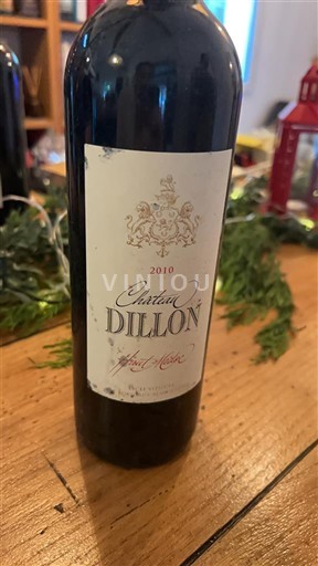 Vinos Rouge sec Château Dillon 2010 Francia Burdeos Haut-Médoc AOC