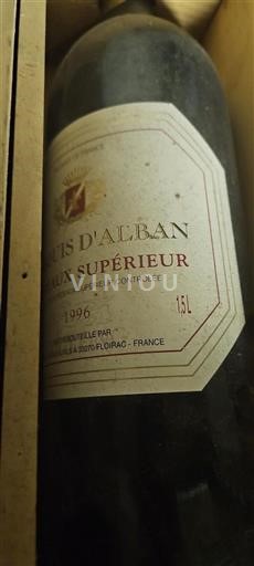 Bordeaux Bordeaux Supérieur Duc Alban 1996