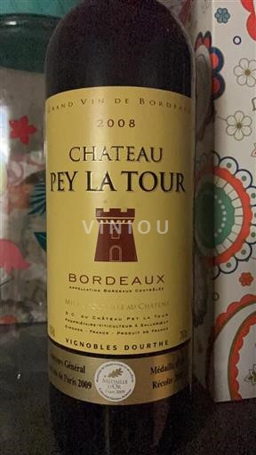 Burdeos Bordeaux Château Pey La Tour 2008