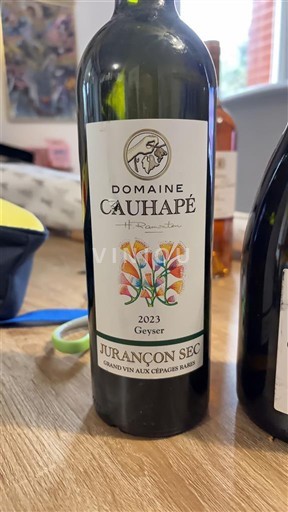 Zuidwest-Frankrijk Jurançon Domaine Cauhapé Geyser 2023