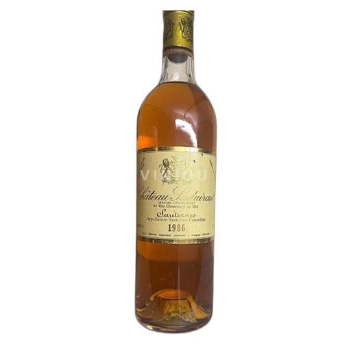 Burdeos Sauternes Château Suduiraut 1986