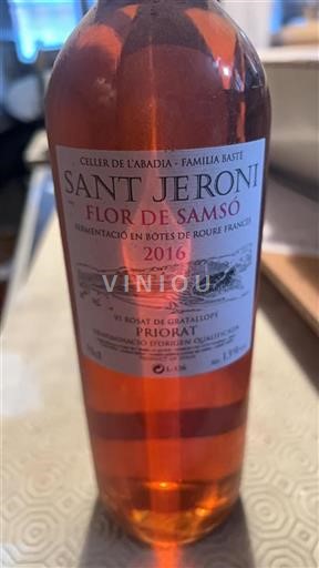 Katalonien Priorat Celler De L'abadia Flor de Samsó 2016