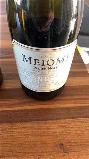 Kalifornische AVA Sonoma-Küste Meiomi 2017