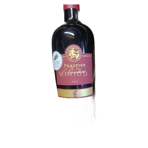 Vin Rouge sec Prestige du Président Aléria 2022 France Corse AOC