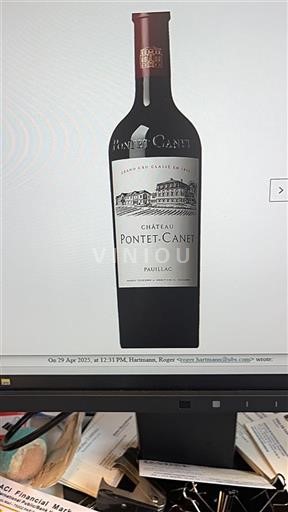 Burdeos Pauillac Grand Cru Château Pontetcanet 2022
