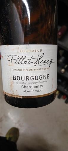 Burgund Pillot Henry Les Riaux 2019