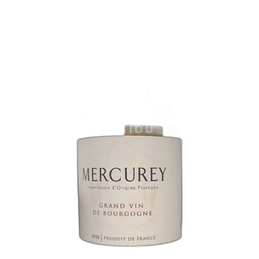 Vin Rouge sec Mercurey Non millésimé France Bourgogne AOC
