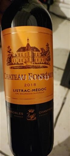 Bordeaux Listrac-Médoc Château Fonreaud 2018