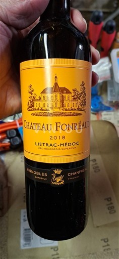 Bordo Листрак-Медок Château Fonreaud 2018