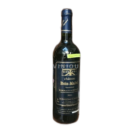 Bordeaux Bordeaux supérieur Château Bois Malot Tradition 2011
