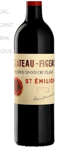 Bordeaux Saint-Émilion Château Figeac Ikke årgangsbestemt