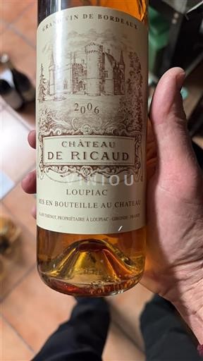 Bordeaux Loupiac Château Ricaud 2006