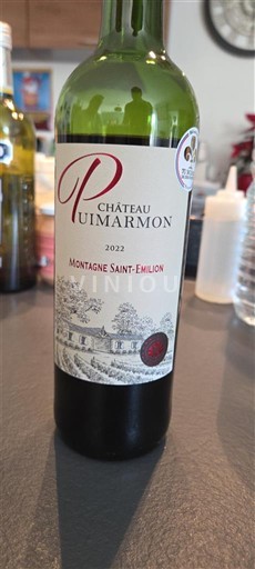 Bordeaux Montagne-saint-émilion Château Puimarmon 2022