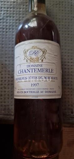 Bordeaux Premières Côtes de Bordeaux Château Chantemerle 1997