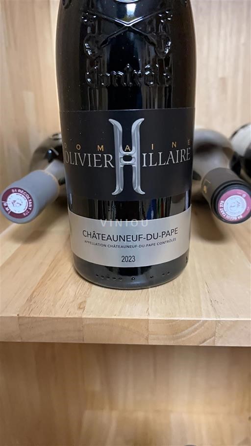 Vin Rouge sec Domaine Olivier Hillaire 2023 France Vallée du Rhône Châteauneuf-du-pape AOC