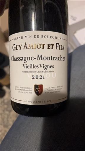 Burgund Chassagne-Montrachet Premier Cru Guy Amiot Et Fils Vieilles Vignes 2021
