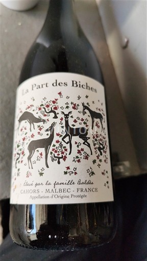 Tây Nam Cahors Famille Baldès La Part des Biches Không niên vụ