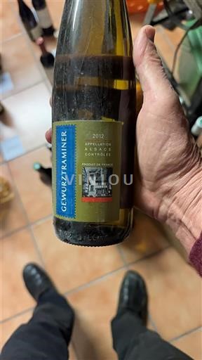 Alsace Gewurztraminer 2012