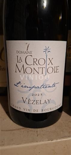Burgundija Volnay Domaine La Croix Montjoie L'impatiente 2023