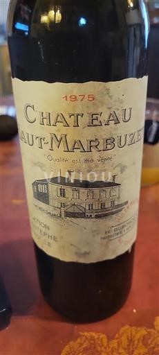 Bordéus Saint-Estèphe Haut Marbuzet 1975