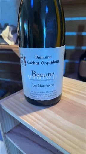 Burgundi Beaune Cachatocquidant Les Monsnières 2023