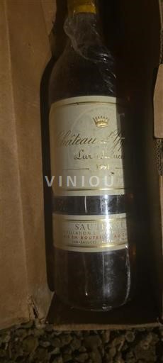 Bordeaux Sauternes Château Yquem 1991