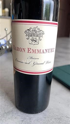 Borgonha Não especificado Maison Emmanuel Giroud Baron Emmanuel 2017