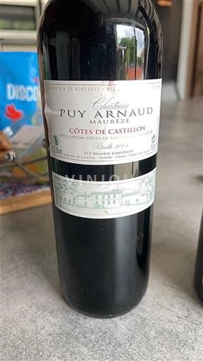 Bordeaux Unspecified Puy Arnaud 2005